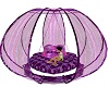 Purple Swing Bed