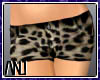 Leopard Hot pants/Silve