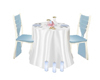 BLUE CHRISTMAS CHAIR
