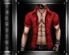Sexy Open Shirt Red -AL-