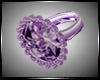 Iridescent Lilac Ring