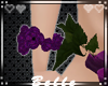 {B} Purple Rose Bracelet