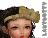 olive Sunday hair bow