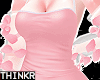 ! Pink Dress + Socks