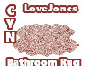 LoveJones Bathroom Rug