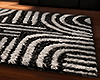 ♛ Blk n Wht Rug.