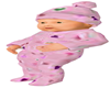 Animated Baby Girl Pink
