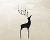 Gothic Reindeer Candles