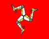 G* Isle of Man Wall Flag