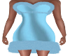 Blue Snowcap Dress