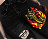 y. Black Jeans x Snake