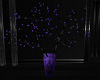 purple  plant in vase