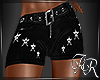 AR* Shorts Leather Black