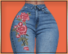 Floral Jeans Rll