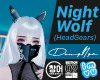 Night Wolf Head Gears