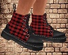 Red Cage Boots M