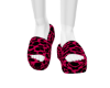 Pink leopard slides