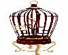 Bird Cage red gold