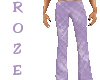 *R*Purple Baggy Pants