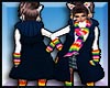 Rainbow Long Coats