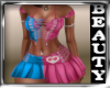 Sweet candy  pink blue