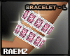[R Silky Pink Bracelet-L