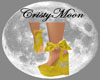 *CM*SUMMER WEDGE-YELLOW