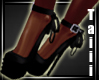 [TT]Black silk heels