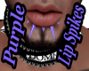 Purple Lip Spikes M