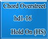 Chord Overstreet-HoldOn