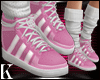 [k] Kicks/socks Pink