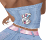 Top jeans bunny
