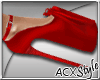!ACX!Chistine Red Shoes