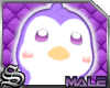 [S]Penguin purple [M]
