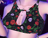 Skull&Roses Club Top~Psy