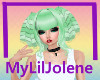 lolita doll hair green