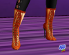 Shiny Boots Orange