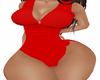 {L}XL Red Bodysuit