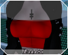 T*Sweater Crop Top Red