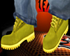 Yellow Work Boots