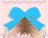 ♡ Blue Easter Bow