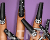 Nails Fiberglass Black