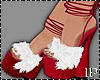 Christmas Fur Sandals