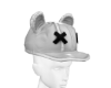 White Patch Bunny Hat