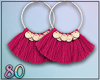 80_ Pink Earrings. Dev