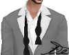 White And Grey Suit
