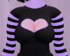 Pastel Goth Stripe Shirt