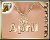 "S" ABRIL CROWN GOLD
