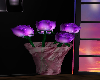 Purple Roses, Pink Vase