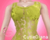 D elegant lace yellow